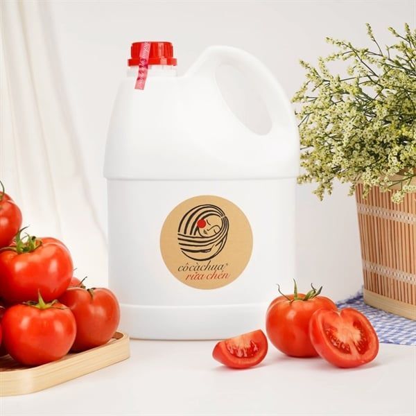  Rửa chén 4 lít - Mùi bạc hà Cô Cà Chua 