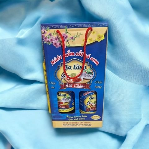  Nước mắm cốt cá cơm 650ml xanh 