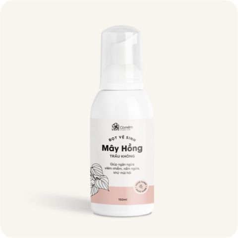  Bọt vệ sinh mây hồng trầu không Cỏ Mềm 
