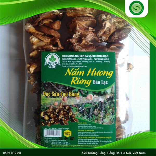  Nấm hương rừng-200g 