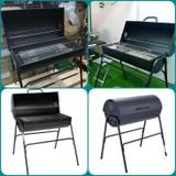  BẾP NƯỚNG THAN HOA BAREL CÓ NẮP ĐẬY 
