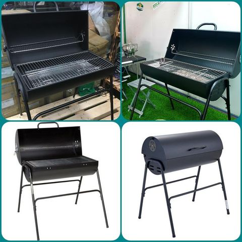  BẾP NƯỚNG THAN HOA BAREL CÓ NẮP ĐẬY 