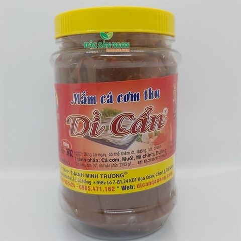  Mắm cá Thu Dì Cẩn- Đặc sản Đà Nẵng 