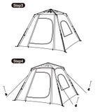  LỀU GLAMPING TỰ  BUNG NATUREHIKE  NH21ZP010 