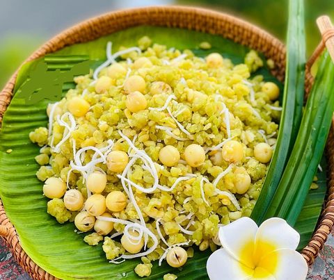  Xôi cốm sen dừa 