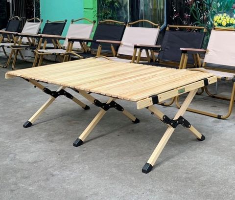  BÀN GỖ CUỘN 1M2 