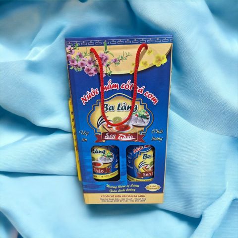  Nước mắm cốt cá cơm 650ml xanh 