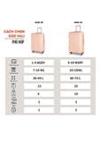  Vali du lịch Bamozo 8801 loại cao cấp 