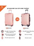  Vali Bamozo size 20 không đồng màu 
