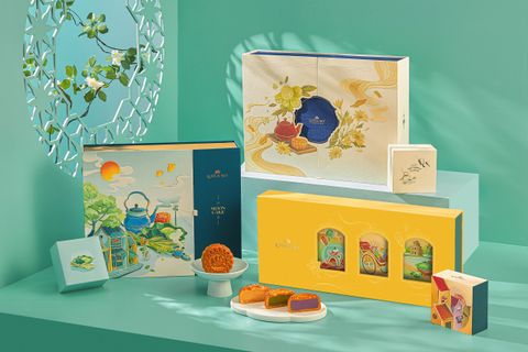  Hộp 4 bánh trung thu - Hương vị kí ức 