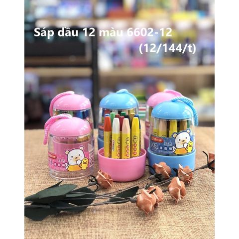  Lọ Sáp dầu Baoke 6602 - 12/18/24/36 màu Sản phẩm chính hãng (Lọ) 