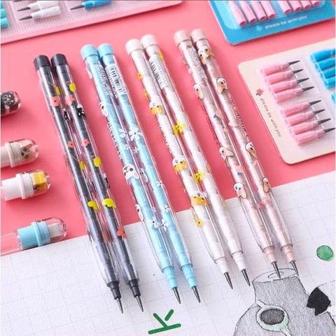  Bút chì khúc có gôm hình trên đầu AMPQ1606 sản phẩm chính hãng (Giao màu ngẫu nhiên ạ) 