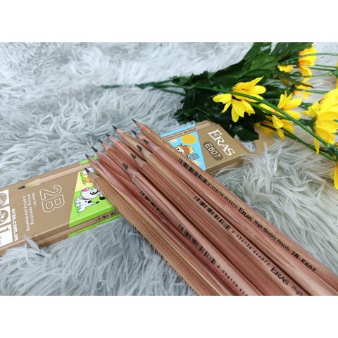  Chì mộc 2B không tẩy Eras E607 sản phẩm chính hãng 