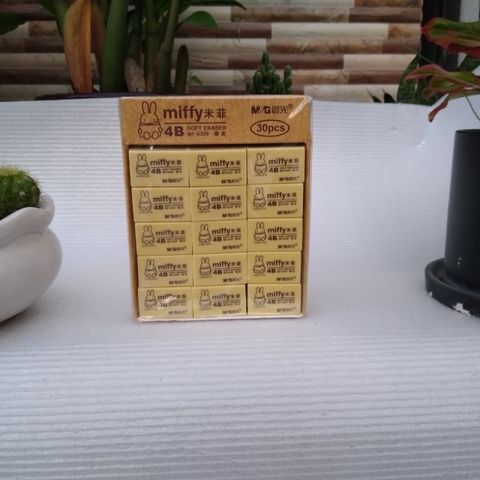  Gôm, cục tẩy bút chì M&G Mify 4B màu vàng FXP96580 sản phẩm chính hãng 