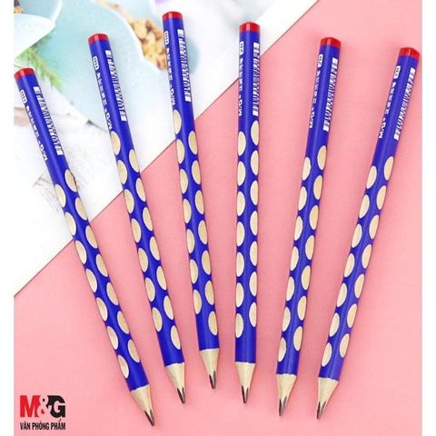  Bút chì gỗ 2B tay cầm định vị AWPQ0906 (Hàng chính hãng) 