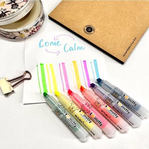  Bút nhớ/ dấu dòng bộ (6 cái/vỉ) FHM2250(24/720) 