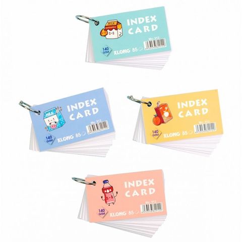  Vở Sổ Binder A7 card móc treo Klong912 (40Q/ thùng) sản phẩm chính hãng (Giao màu ngẫu nhiên ạ) 