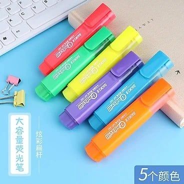  Bút dạ quang đánh dấu dòng Baoke MP460 nhiều màu sản phẩm chính hãng 