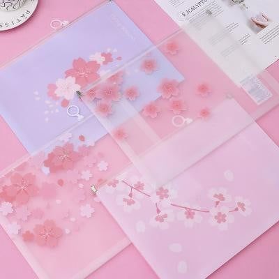  Túi đựng tài liệu zip hoa anh đào M&G ADM929NT sản phẩm chính hãng (Giao màu ngẫu nhiên ạ) (Chiếc) 