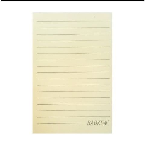  Tập Giấy nhớ 4 màu Baoke sản phẩm chính hãng TZ6000 3x3inch 76x76mm (Tập) 