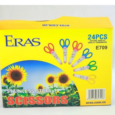  Kéo Học sinh có chụp Eras E709 sản phẩm chính hãng (Giao màu ngẫu nhiên ạ) 