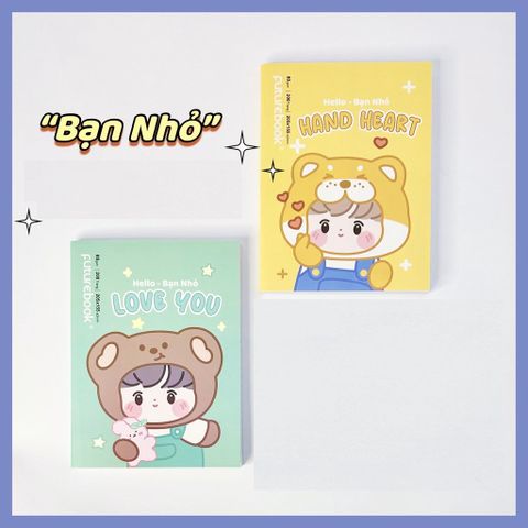  Vở kẻ ngang ĐL80gsm Bạn Nhỏ FutureBook 80 trang DK-35sản phẩm chính hãng(Giao bìa màu ngẫu nhiên ạ) 