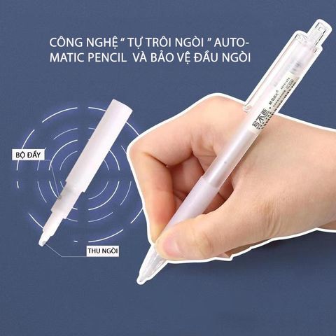  Chì kim 0.5mm thân trắng trong AMPH1404 sản phẩm chính hãng 