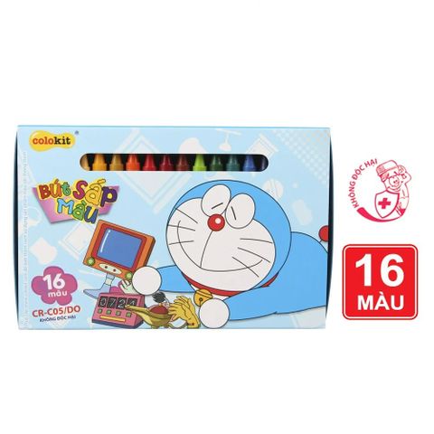  Bút sáp màu 16 màu Thiên Long CR-C05/DO (10/120) sản phẩm chính hãng 