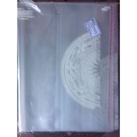  Bọc nylon A4 Hồng Hà 3389 (10cái/tập)(210x297mm)Hàng chính hãng 