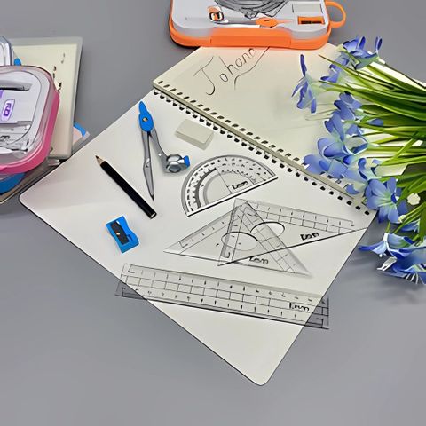  Bộ compa thước kẻ học sinh Eras E214 sản phẩm chính hãng (Giao ngẫu nhiên màu) 