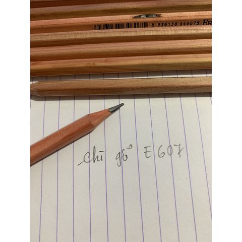  Chì mộc 2B không tẩy Eras E607 sản phẩm chính hãng 