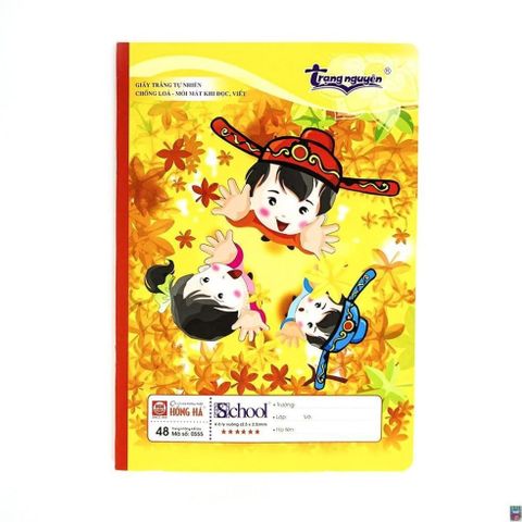  Vở ô ly Hồng Hà ĐL100gsm - 48 trang Trạng Nguyên sản phẩm chính hãng (Giao ngẫu nhiên ạ) (Quyển) 