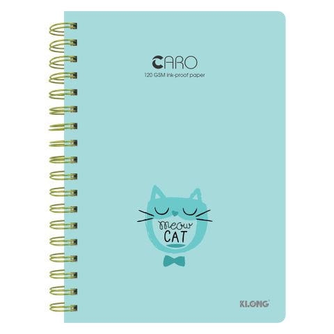  Vở Sổ lò xo kép B5 Caro 200 trang Klong 297 sản phẩm chính hãng (Giao màu ngẫu nhiên ạ) 