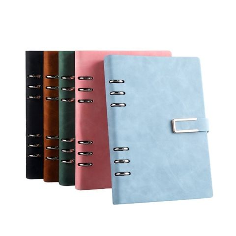  Sổ da còng VINAPLUS - A5 - 150x210mm - 200 trang - Màu Đen/Nâu/Xanh thẫm hàng chính hãng (Quyển) 