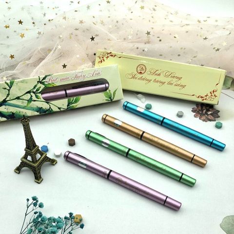  Bút mài thầy Ánh - SH08(Giao màu ngẫu nhiên ạ) - Ngòi S mềm (Hàng chính hãng) 