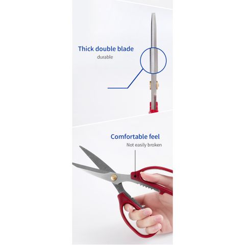  Kéo văn phòng 195mm Baoke SR1510 (12) ( Giao màu ngẫu nhiên ạ) 