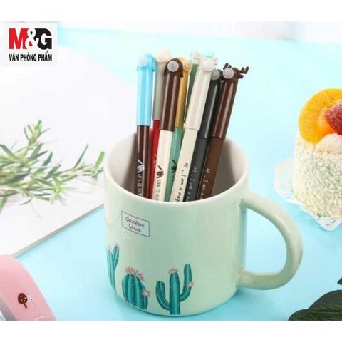  Bút nước xóa được M&G AKPB310(Giao màu ngẫu nhiên ạ) - Xanh sản phẩm chính hãng 