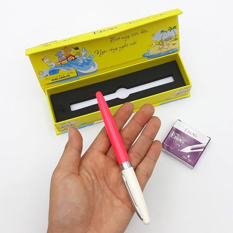  Bút máy ngòi mài Eras E002 (1/12/288) - Tím 