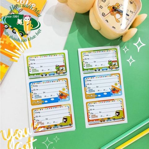  Nhãn vở Maple (100 tập/Hộp)  sản phẩm chính hãng 