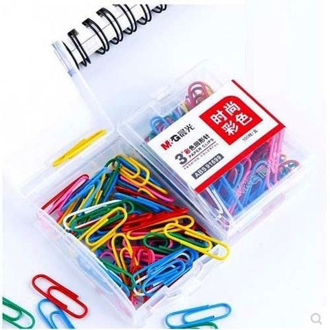  Ghim kẹp màu hồ Sơ số 3 ABS91699 sản phẩm chính hãng (Hộp) 