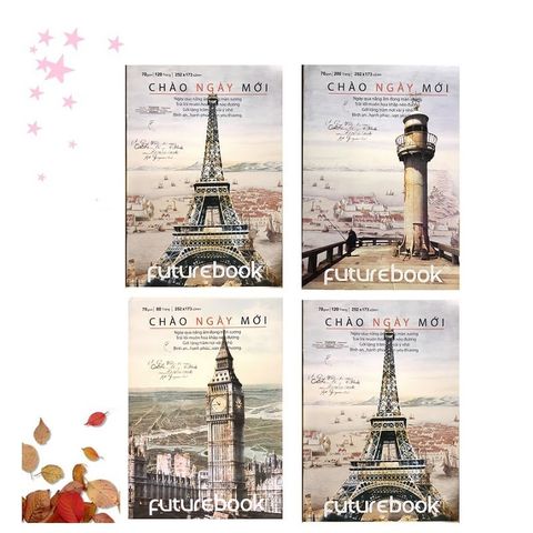  Vở kẻ ngang ĐL70gsm Chào Ngày Mới FutureBook 80 trang DK SV221C sản phẩm chính hãng 