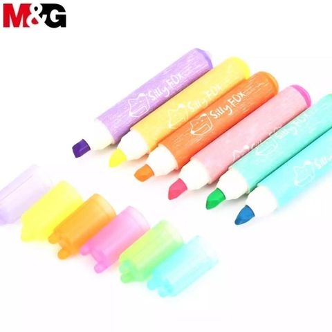  Bút dấu dòng AHM22506 AWPQ2108 sản phẩm chính hãng(Vỉ 6 Chiếc 6 màu) 