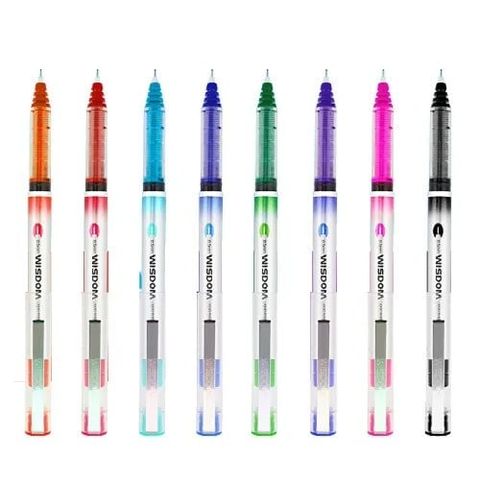  Bút gel 7 màu Baoke BK118 ngòi 0.5mm đầu ngòi kim sản phẩm chính hãng 