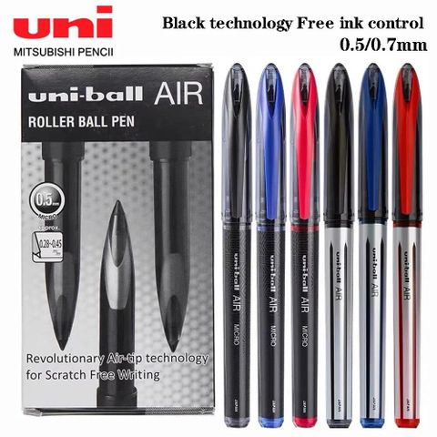  Bút lông kim 0.7mm Hàng chính hãng Uniball Thương hiệu nhật bản UBA-188-L (Xanh - Đỏ) (Chiếc) 