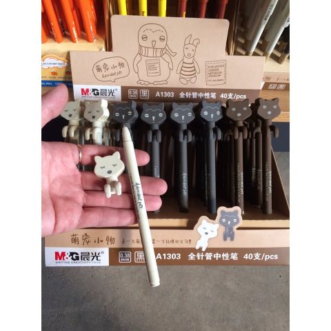  Bút gel 0.38mm M&G AGPA1303 - Đen sản phẩm chính hãng(Giao màu ngẫu nhiên ạ) 