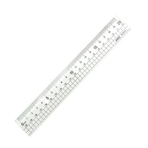  Thước kẻ 15cm Baoke RU2073 và Thước kẻ 20cm Baoke RU2074  sản phẩm chính hãng 