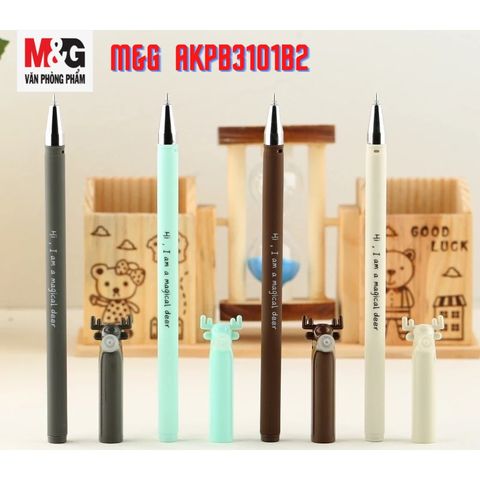  Bút nước xóa được M&G AKPB310(Giao màu ngẫu nhiên ạ) - Xanh sản phẩm chính hãng 