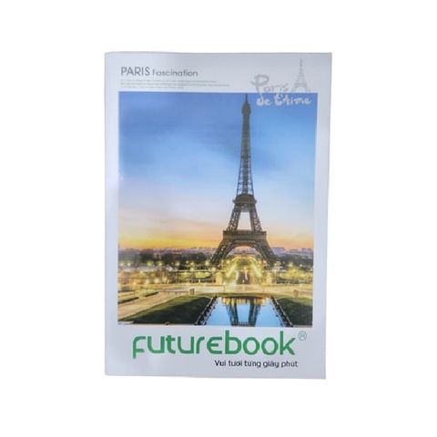  Vở kẻ ngang ĐL58gsm Tháp Paris FutureBook 120 trang sản phẩm chính hãng (Giao màu bìa ngẫu nhiên ạ) 