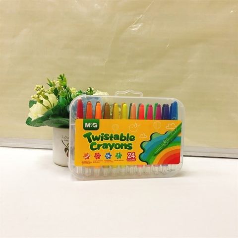  Sáp vặn 24 màu hình hoa AGMX4334 (12/108) 