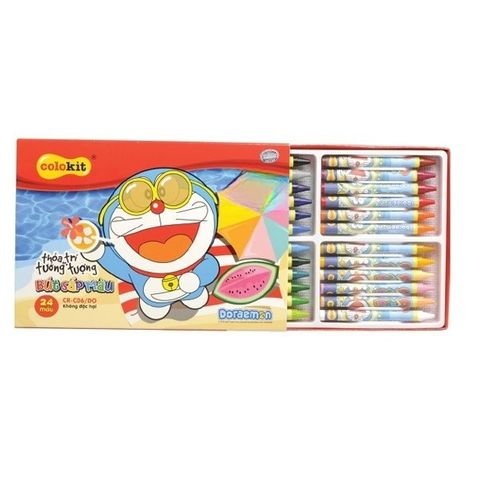  Bút sáp màu Thiên Long Colokit CR-C06/DO 24 màu chính hãng 